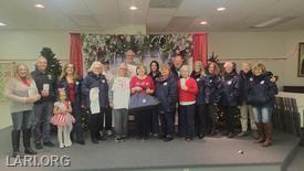 Donors were honored by LARI on Dec. 18 with a special reception where they were presented with fundraising incentive prizes they selected to represent their commitment to supporting LARI. Thank you to all volunteers and donors including those not pictured.